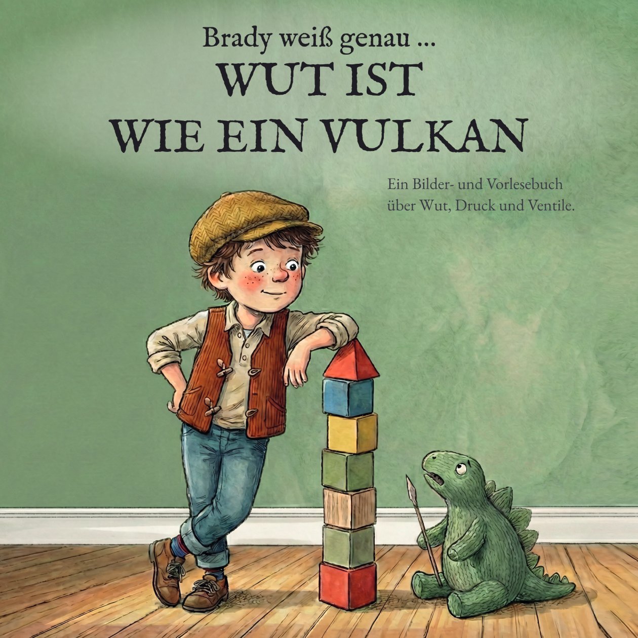 Cover des Kinderbuchs Brady weiß genau: Wut ist wie ein Vulkan